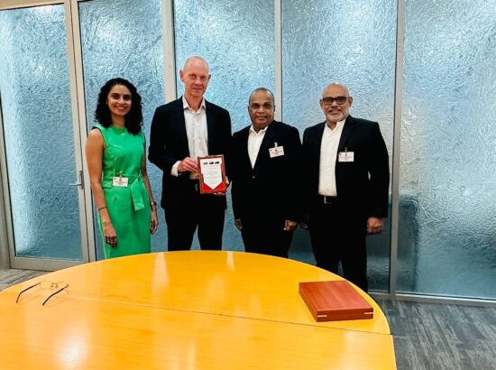 Farewell courtesy visit to the Australian Ambassador