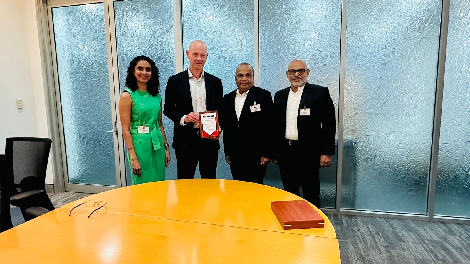 Farewell courtesy visit to the Australian Ambassador